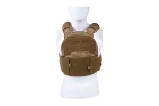 Agilite K Zero Low Profile Plate Carrier in Coyote is made from MIL-SPEC nylon.